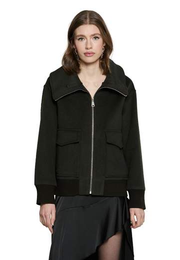 RELISH CAPPOTTO SAEZ CORTO CON CAPPUCCIO STACCABILE