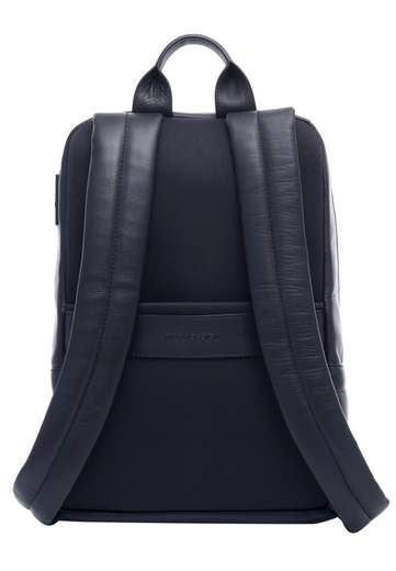 MOMO DESIGN ZAINO IN NAPPA LISCIA CON DISPOSITIVO USB