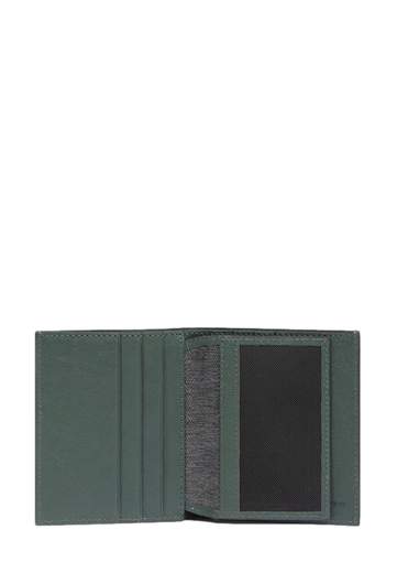 PIQUADRO PORTACARTE VERTICALE BLACK SQUARE