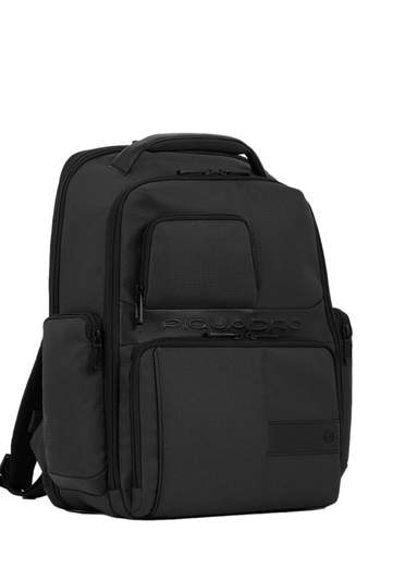 PIQUADRO ZAINO PORTA PC 15,6'' IN TESSUTO E PELLE