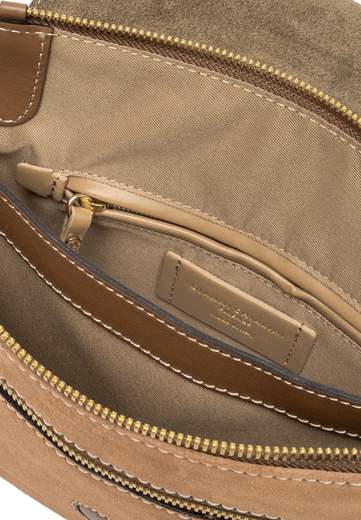 GIANNI CHIARINI BORSA IN CAMOSCIO THREE