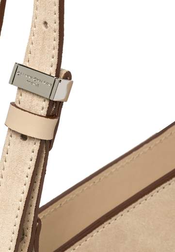 GIANNI CHIARINI BORSA IN CAMOSCIO CON BORCHIE BLOOM