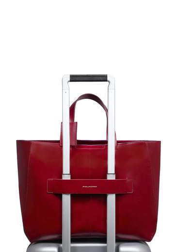 PIQUADRO SHOPPING PORTA PC 15,6'' BLUE SQUARE