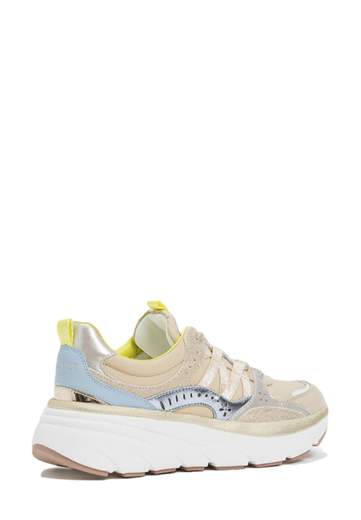 TWINSET SNEAKERS RUNNING IN PELLE E RETE