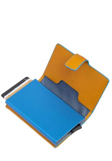 PIQUADRO PORTA CARTE DI CREDITO CON SLIDING SYSTEM