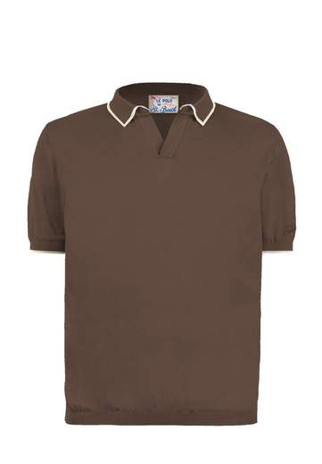 SAINT BARTH POLO IN COTONE CON CONTRASTI