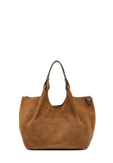 GIANNI CHIARINI BORSA DUA IN CAMOSCIO