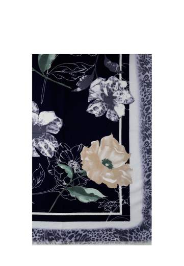 LIU JO STOLA FLOWER ANIMALIER