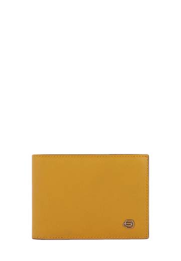 PIQUADRO PORTAFOGLI PORTAMONETE BLACK SQUARE