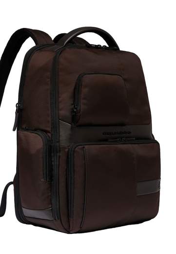 PIQUADRO ZAINO PORTA PC 15,6'' IN TESSUTO E PELLE