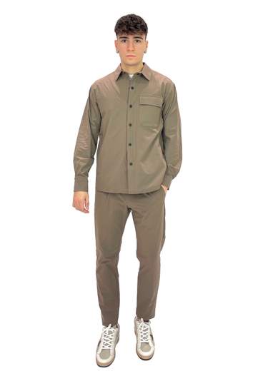 PEOPLE OF SHIBUYA OVERSHIRT MORIOKA IN TESSUTO TECNICO