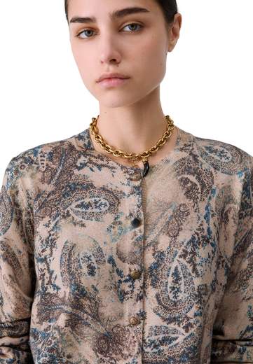 LIU JO CARDIGAN CON STAMPA