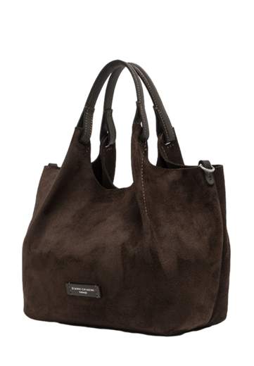 GIANNI CHIARINI BORSA DUA CAMOSCIO