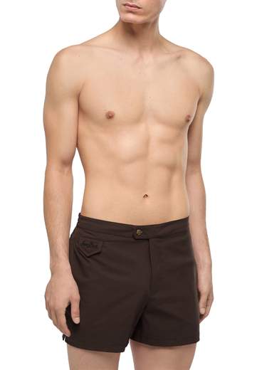 SAINT BARTH COSTUME STRETCH CON BOTTONCINO