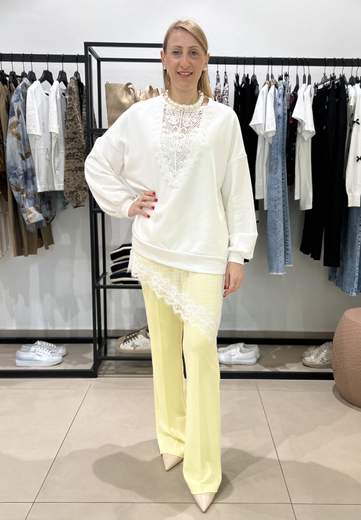 HAVEONE ABITO SOTTOVESTE IN PIZZO