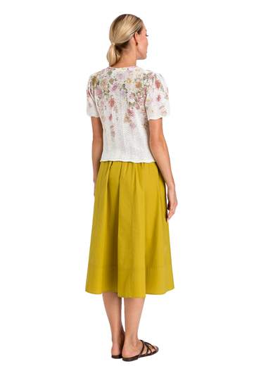 TWINSET MAGLIA GIROCOLLO STAMPATA