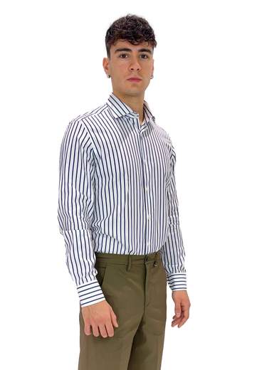 BRANCACCIO CAMICIA RIGHE LARGHE