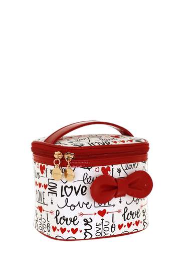 CAMOMILLA BEAUTY CASE XS LOVE BIANCO