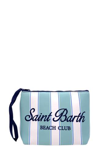 SAINT BARTH POCHETTE ALINE BIG STRIPES