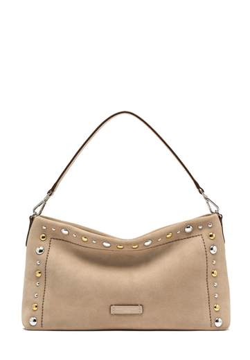 GIANNI CHIARINI BORSA IN CAMOSCIO CON BORCHIE ELISA