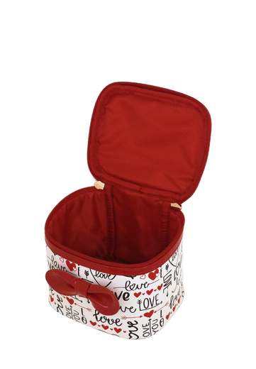 CAMOMILLA BEAUTY CASE XS LOVE BIANCO