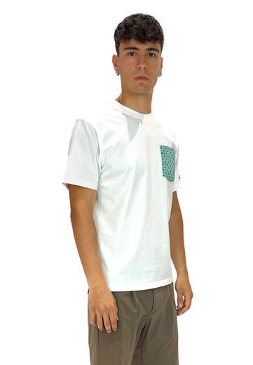 SAINT BARTH T-SHIRT CON TASCHINO FIORI