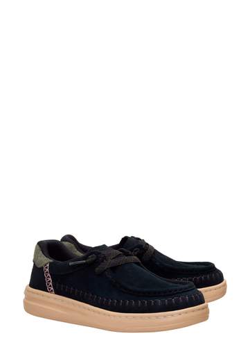 HEY DUDE SNEAKERS HARPER MOC CRAFTED SUEDE