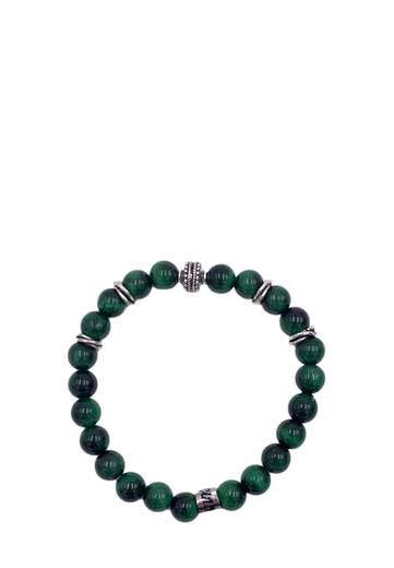 MANCINO BRACCIALE ELASTICO CON PIETRE NATURALI 8MM