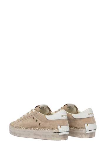CRIME LONDON SNEAKERS DISTRESSED PLATFORM