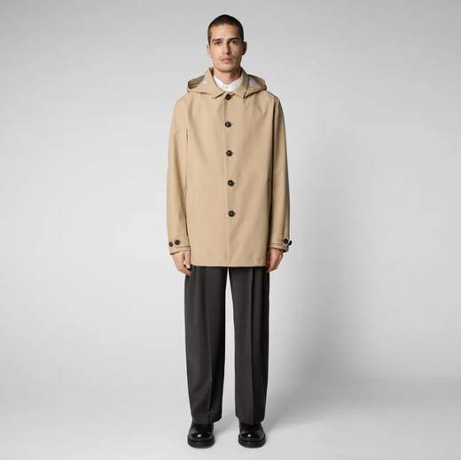 Save The Duck TRENCH CON CP UOMO BENJAMIN-D42020M-GRIN20