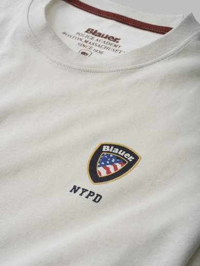 Blauer T-shirt Uomo 22WBLUH01352 006410