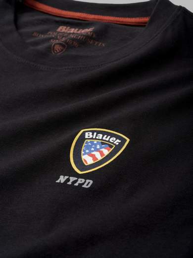 Blauer T-shirt Uomo 22WBLUH01352 006410