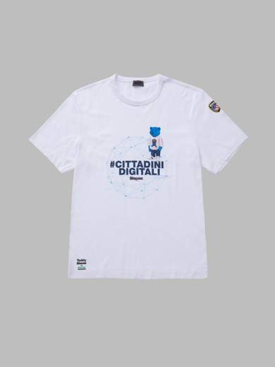 Blauer T-shirt Uomo 22WBLUH02359 004547