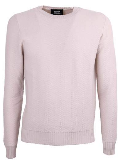 Alpha Studio Maglia Uomo AU-7024C CHEVRON