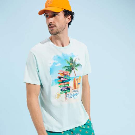 Vilebrequin T-shirt codice VBMTS0007-V65-02658 PRIMAVERA/ESTATE T-shirt-taglia E Colore