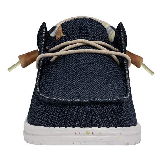 HEY DUDE WALLY STRETCH ORLON BLU