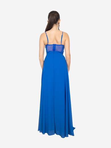 Tuta elegante per cerimonia slim corpetto pizzo macramé