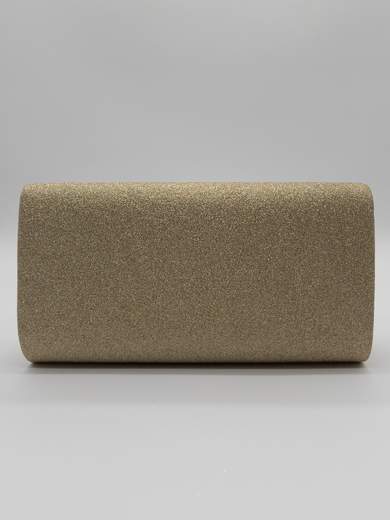 Pochette da Cerimonia Oro Glitterata Elegante