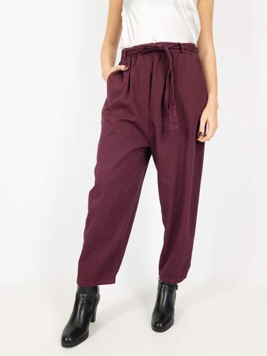 Susy Star Pantalone Curvy Modello Carota in Cotone STS700025