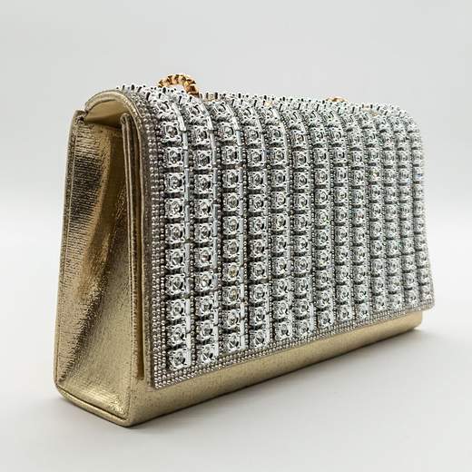 MICHELLE MOON Pochette Cerimonia Oro con Catenella HD1323-ORO