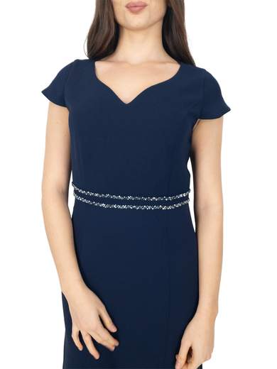 Abito lungo da cerimonia con giacca per la mamma della sposa o sposo