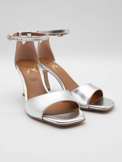 Sandali Argento da Cerimonia Tacco 8 cm RI0283-ARGENTO