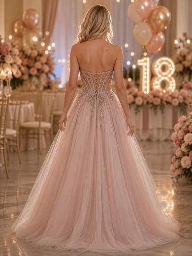 Abito da Principessa per 18esimo Compleanno con Paillettes