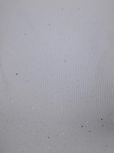 Glittery Tank Top with Boat Neck and Stretch Fabric