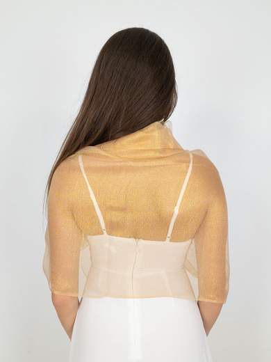 Stola Elegante da Cerimonia in Seta e Lurex