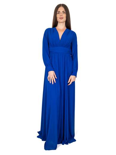 STRABELLO CERIMONIA Abito Da Cerimonia Per Taglie Forti Elegante Donna Lungo Impero