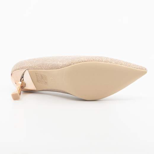 Décolleté Glitterate da Cerimonia con Tacco a Clessidra