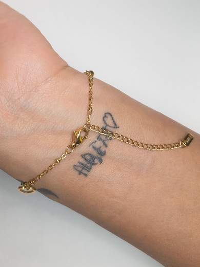 Strabello Bijoux Bracciale Cuori Dorati 87316-0