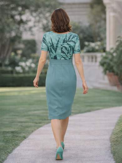 Completo Cerimonia Tubino e Giacca in Organza 532-MIU-536-EPOQUE