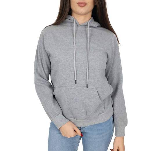 Felpa Donna con Cappuccio e Tasca Frontale